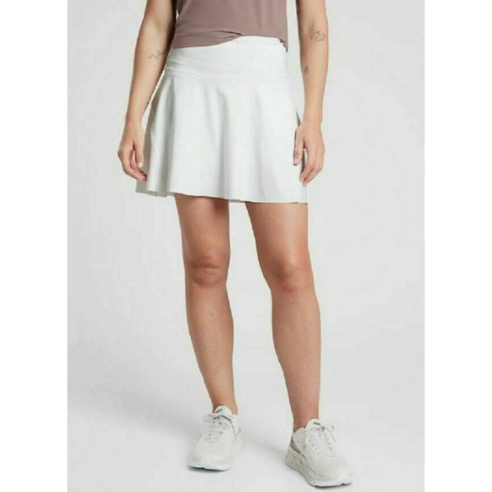 Athleta White Ace Tennis 13.5 Skort 3X NWT $69 Sustainable Golf‎ Tennis Casual